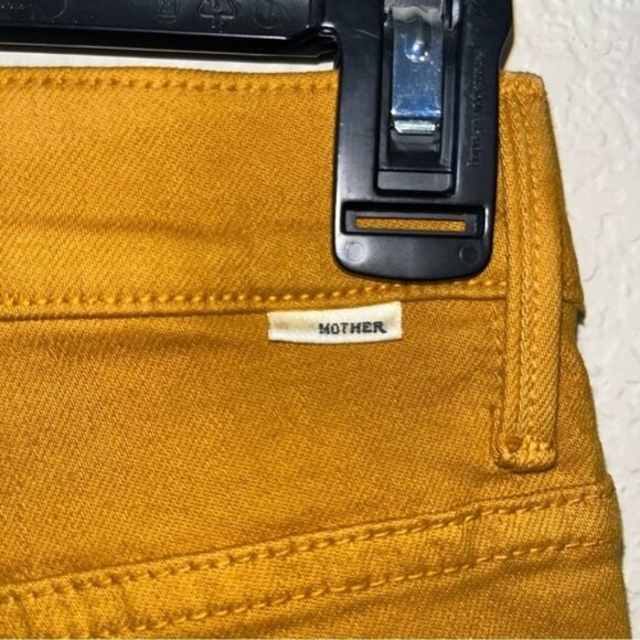 Mother Buckthorn Brown The Stunner Ankle Fray Jeans Size 25 - Picture 9 of 13